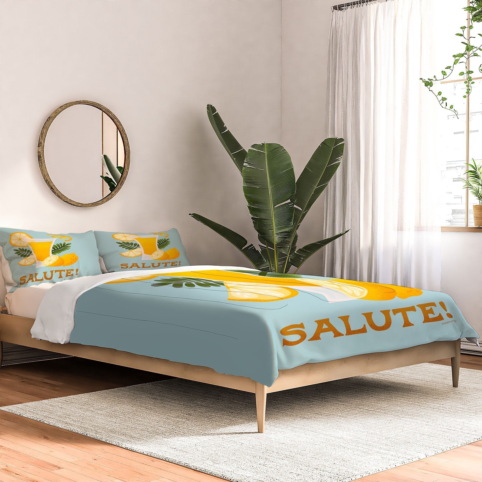 Jessica Molina Limoncello Cocktail Comforter