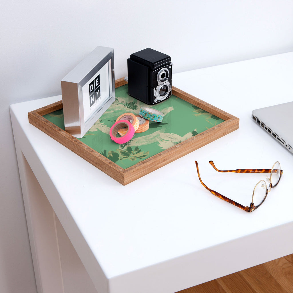 Gabriela Fuente Emma Green Square Tray
