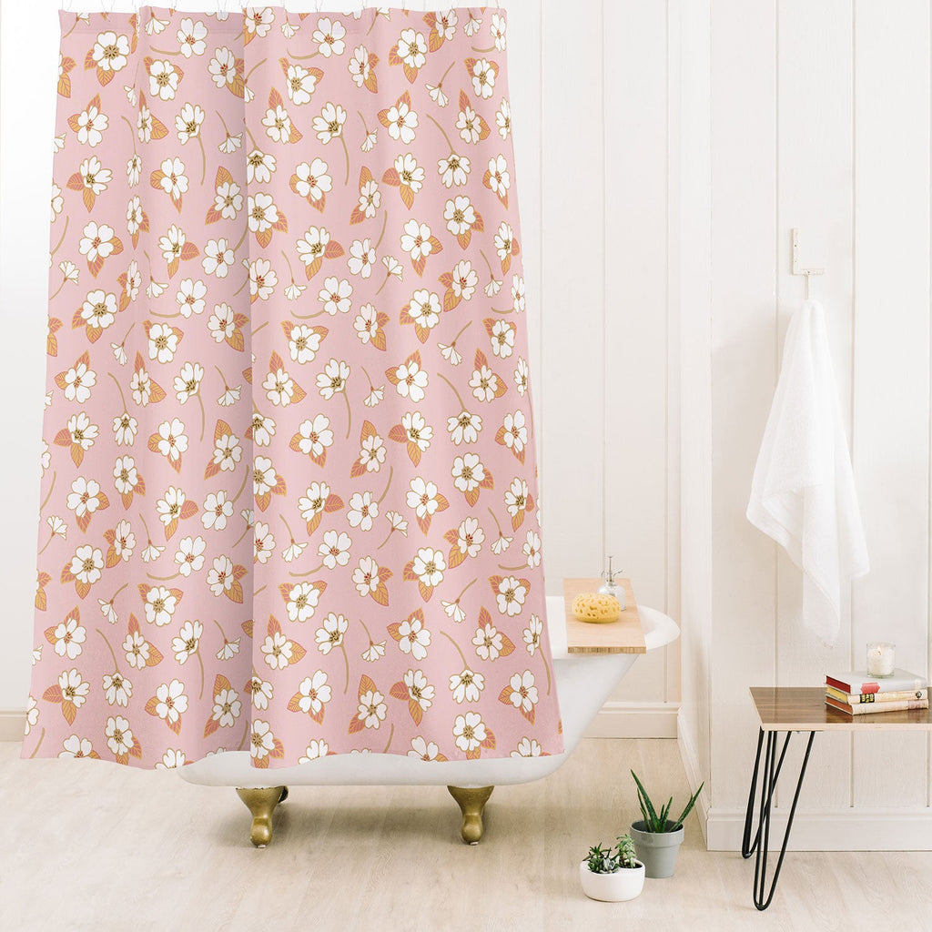 Avenie Cottage Garden VII Shower Curtain