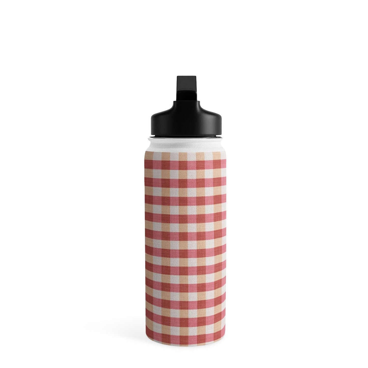 Avenie Cozy Gingham Water Bottle