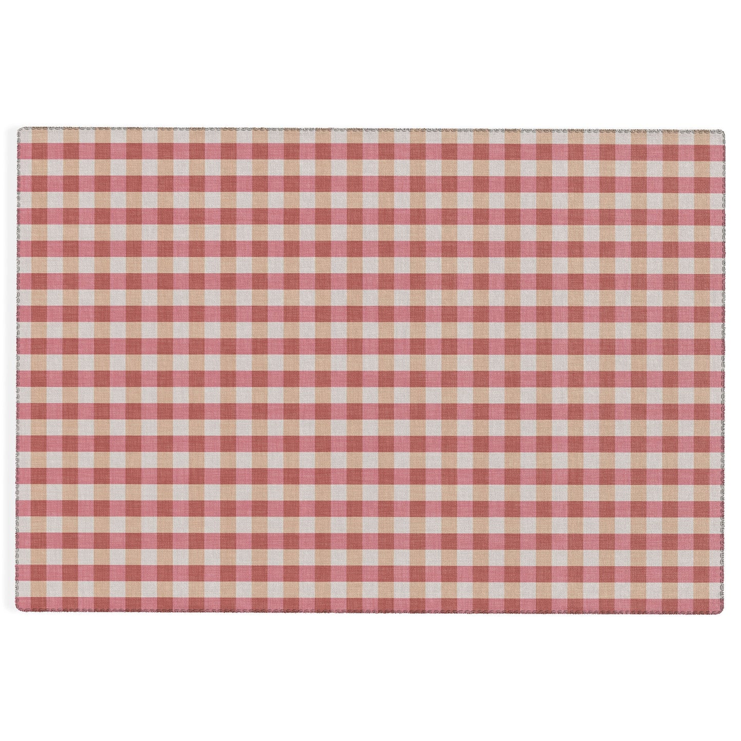 Avenie Cozy Gingham Outdoor Rug