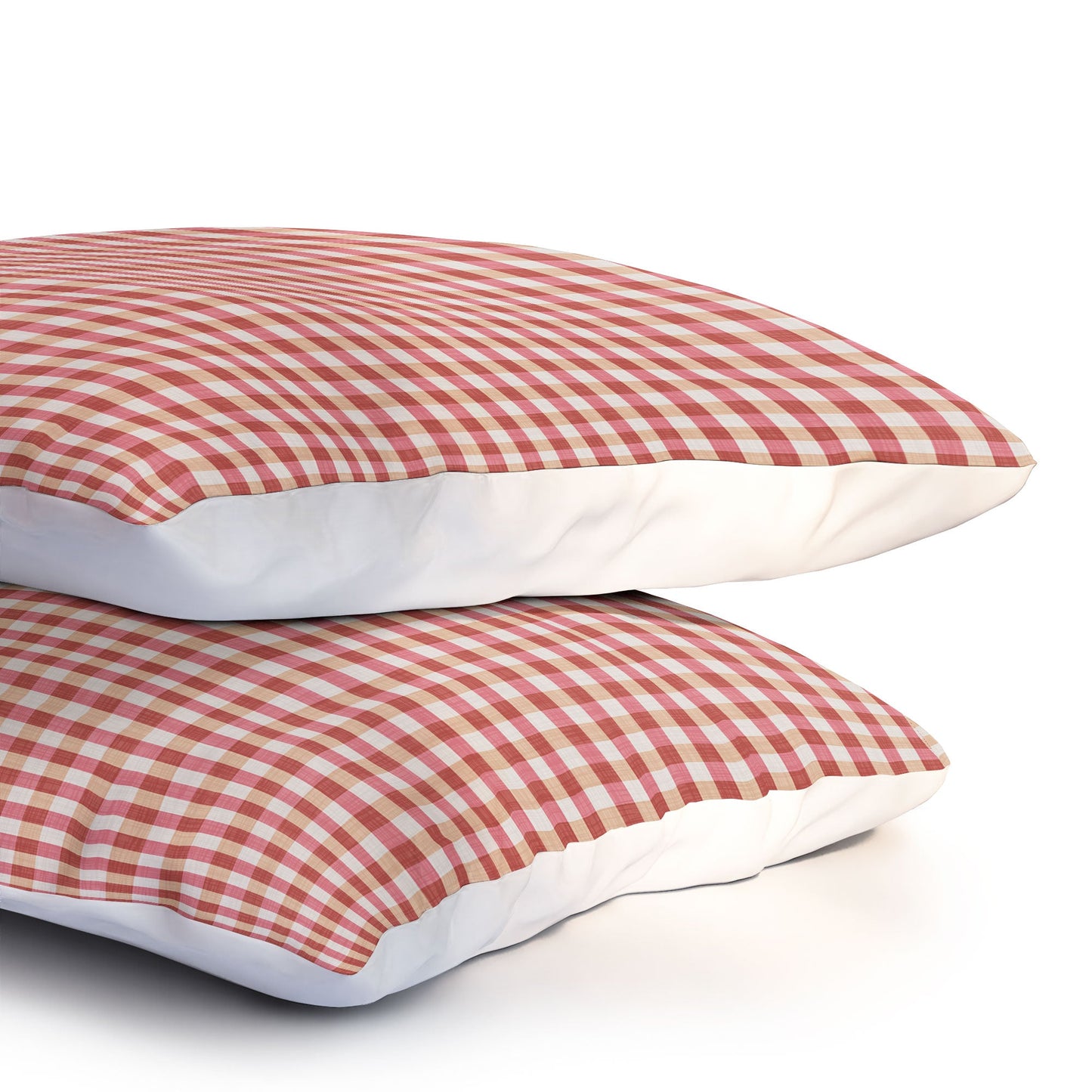 Avenie Cozy Gingham Pillow Shams