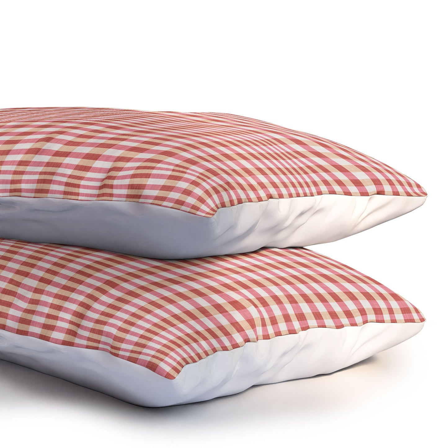 Avenie Cozy Gingham Pillow Shams