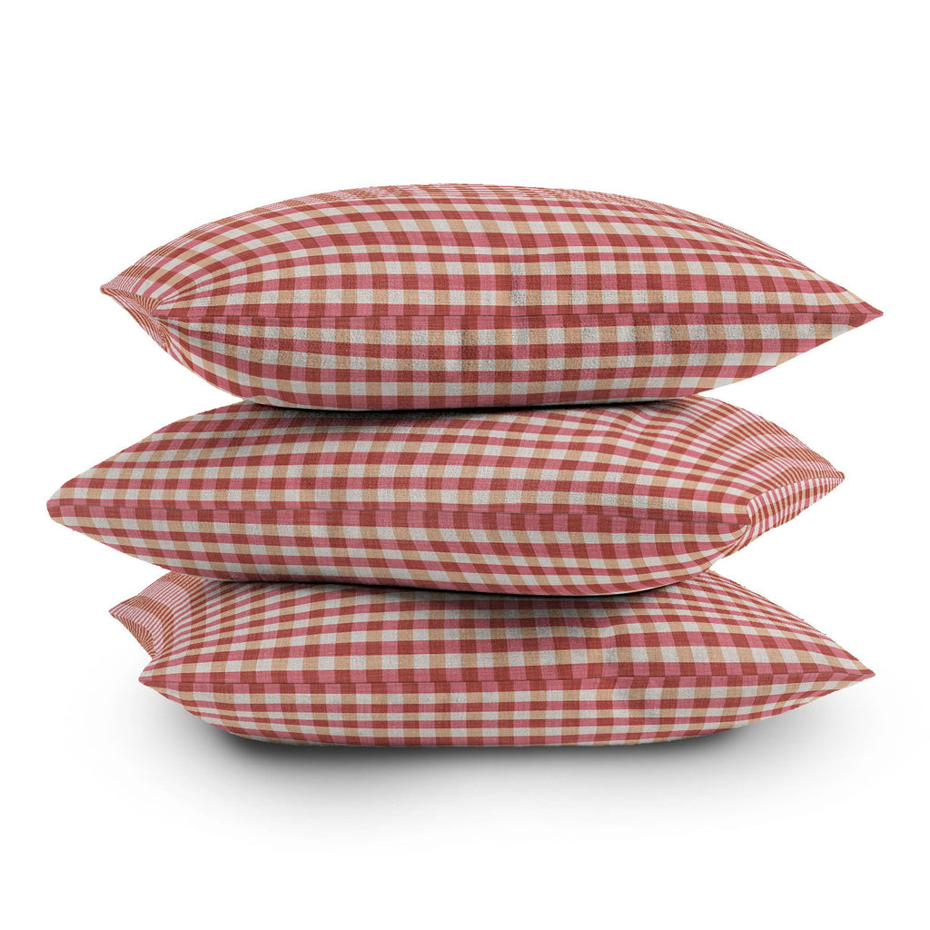 Avenie Cozy Gingham Throw Pillow