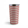 Avenie Cozy Gingham Travel Mug