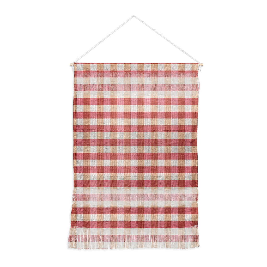 Avenie Cozy Gingham Wall Hanging Portrait