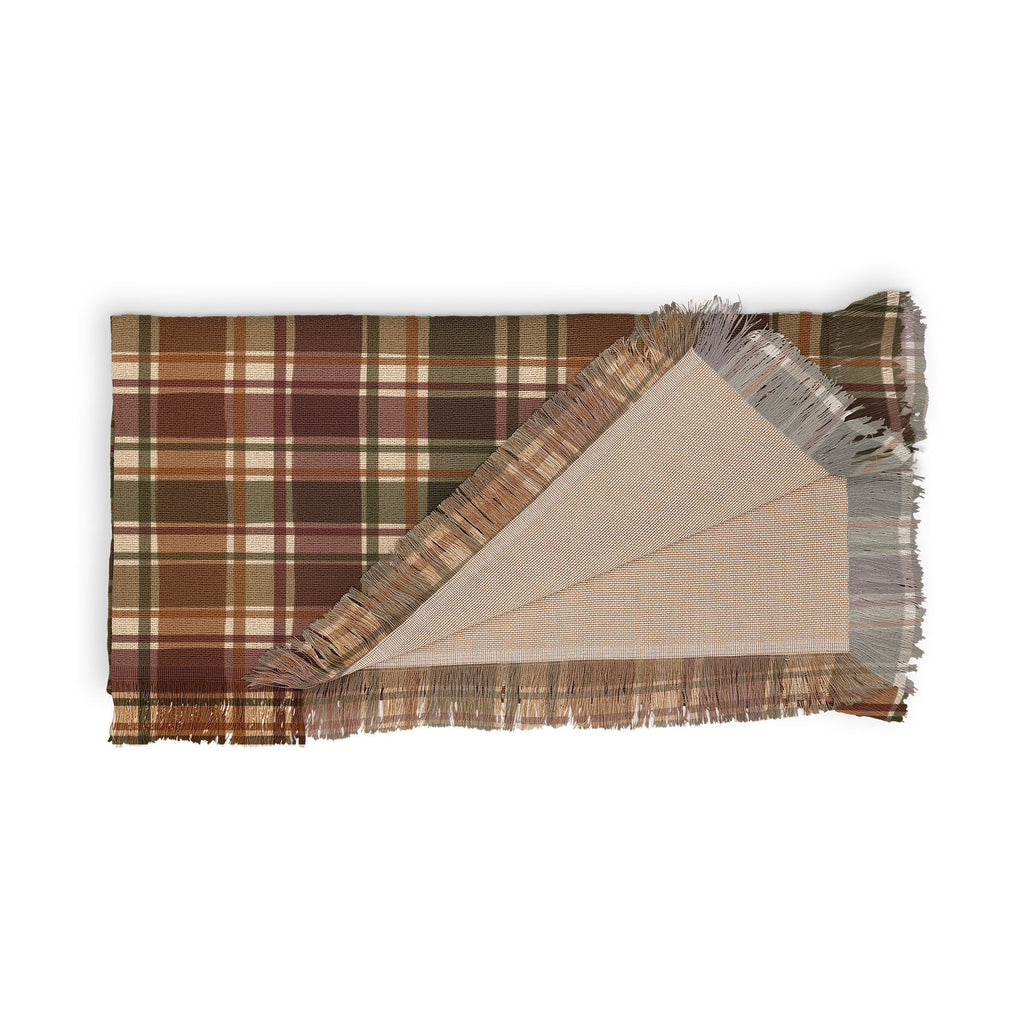 Avenie Cozy Vintage Plaid Throw Blanket