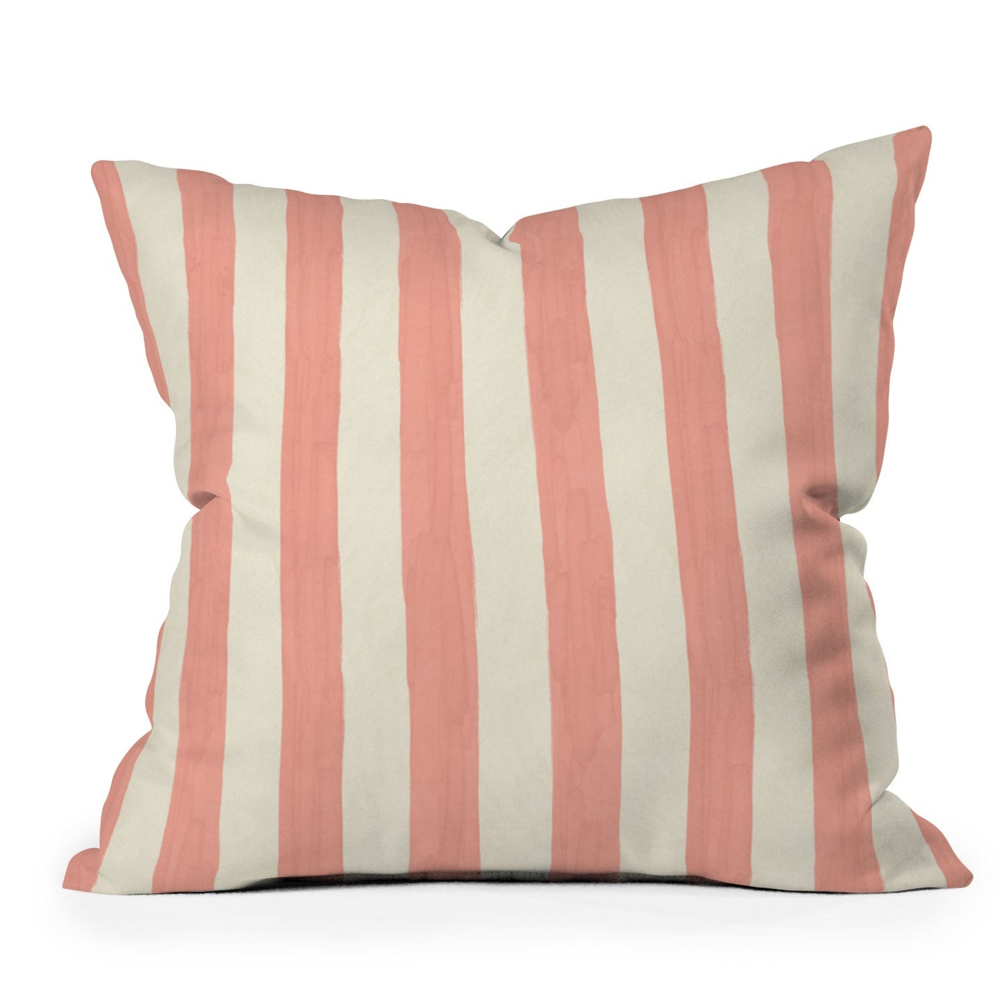 Avenie Fruit Salad Collection Stripes Outdoor Throw Pillow
