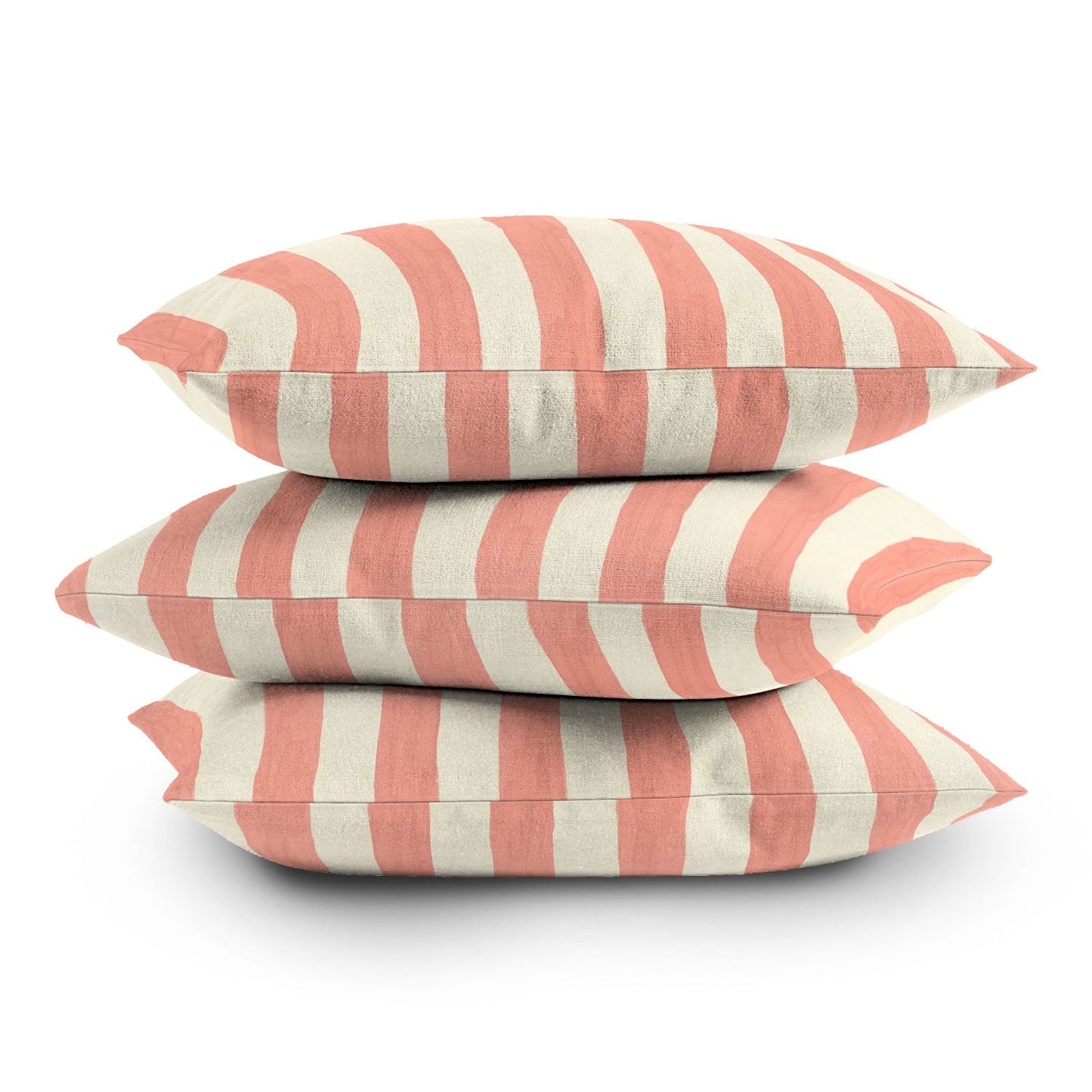 Avenie Fruit Salad Collection Stripes Outdoor Throw Pillow