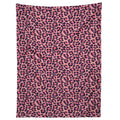 Avenie Leopard Print Coral Pink Tapestry