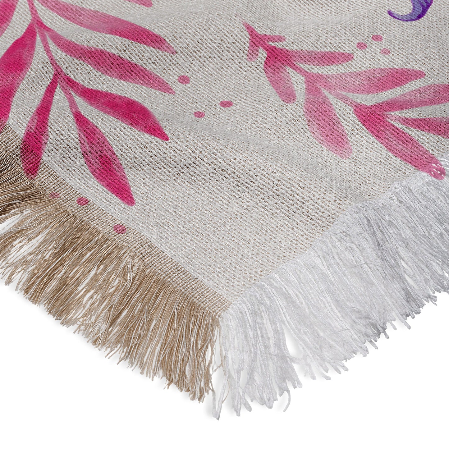 Avenie Luna Moth Blue Violet Throw Blanket