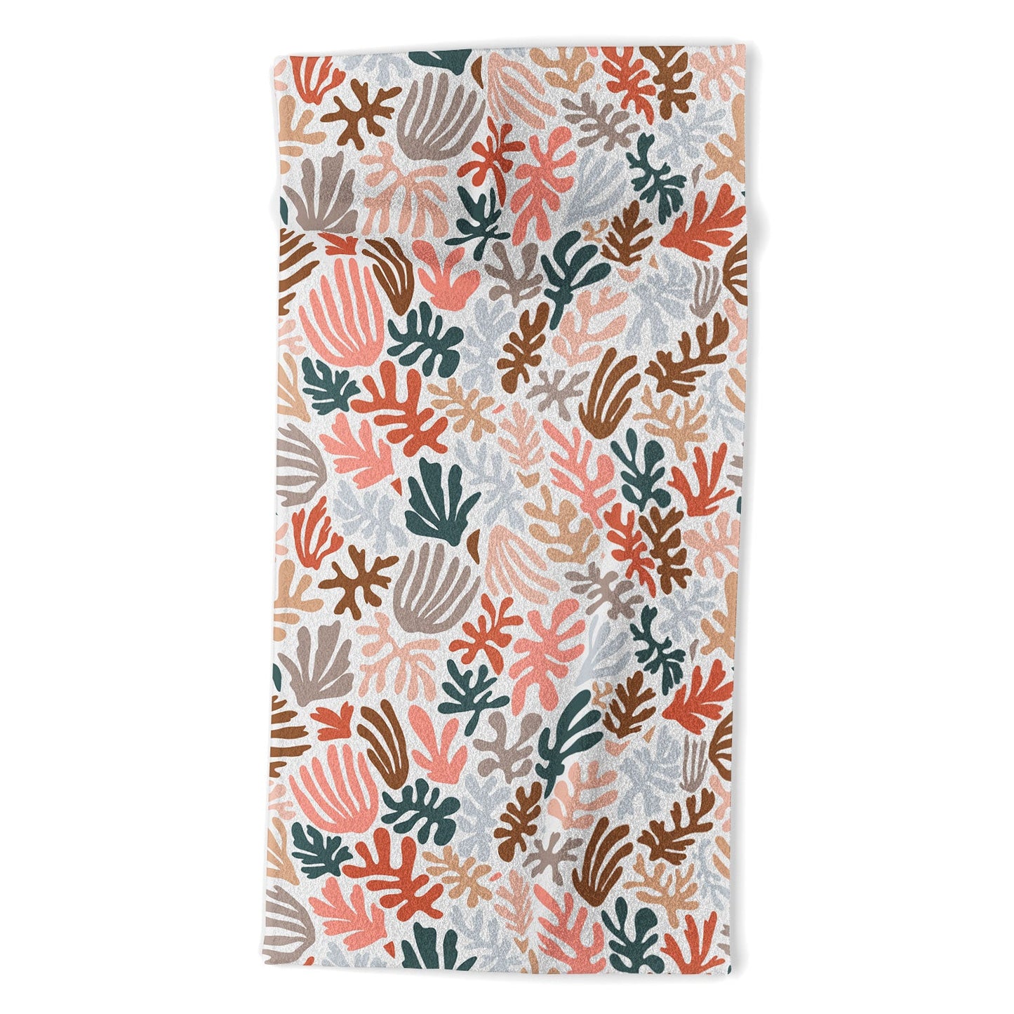 Avenie Matisse Inspired Shapes Beach Towel