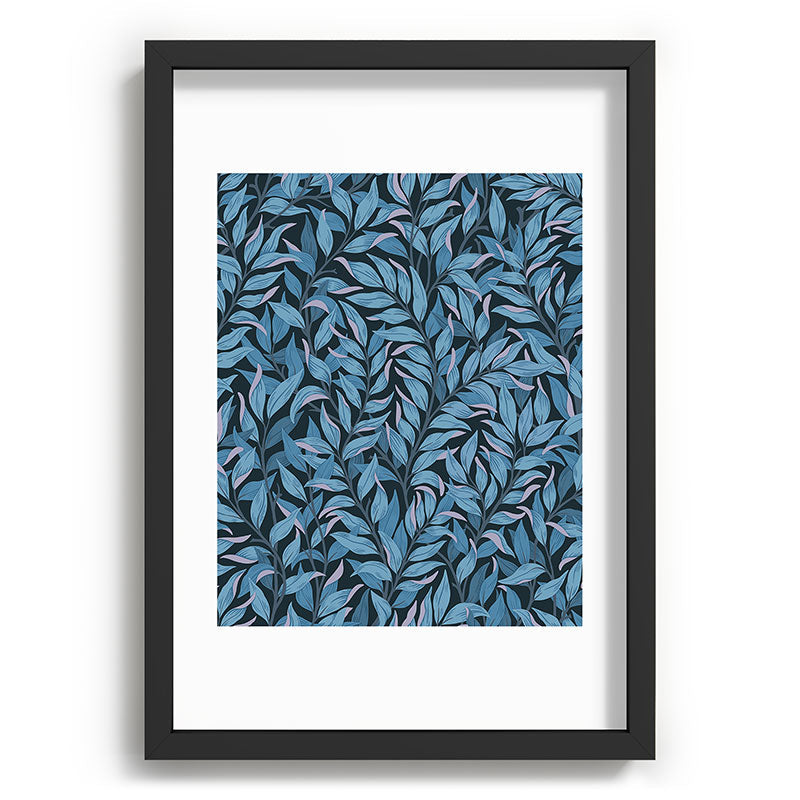 Avenie Romantic Botanica III Recessed Framing Rectangle