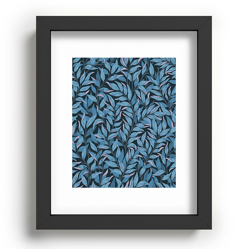 Avenie Romantic Botanica III Recessed Framing Rectangle