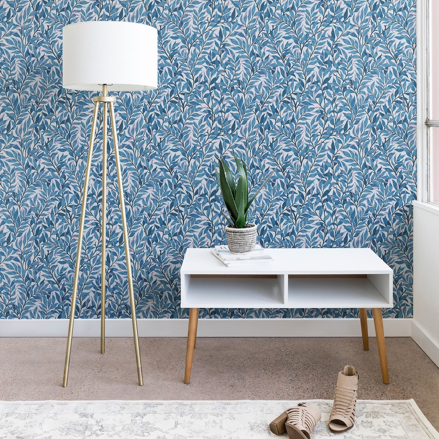 Avenie Romantic Botanica IV Wallpaper