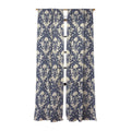 Avenie Victorian Botanical Cornflower Sheer Non Repeat