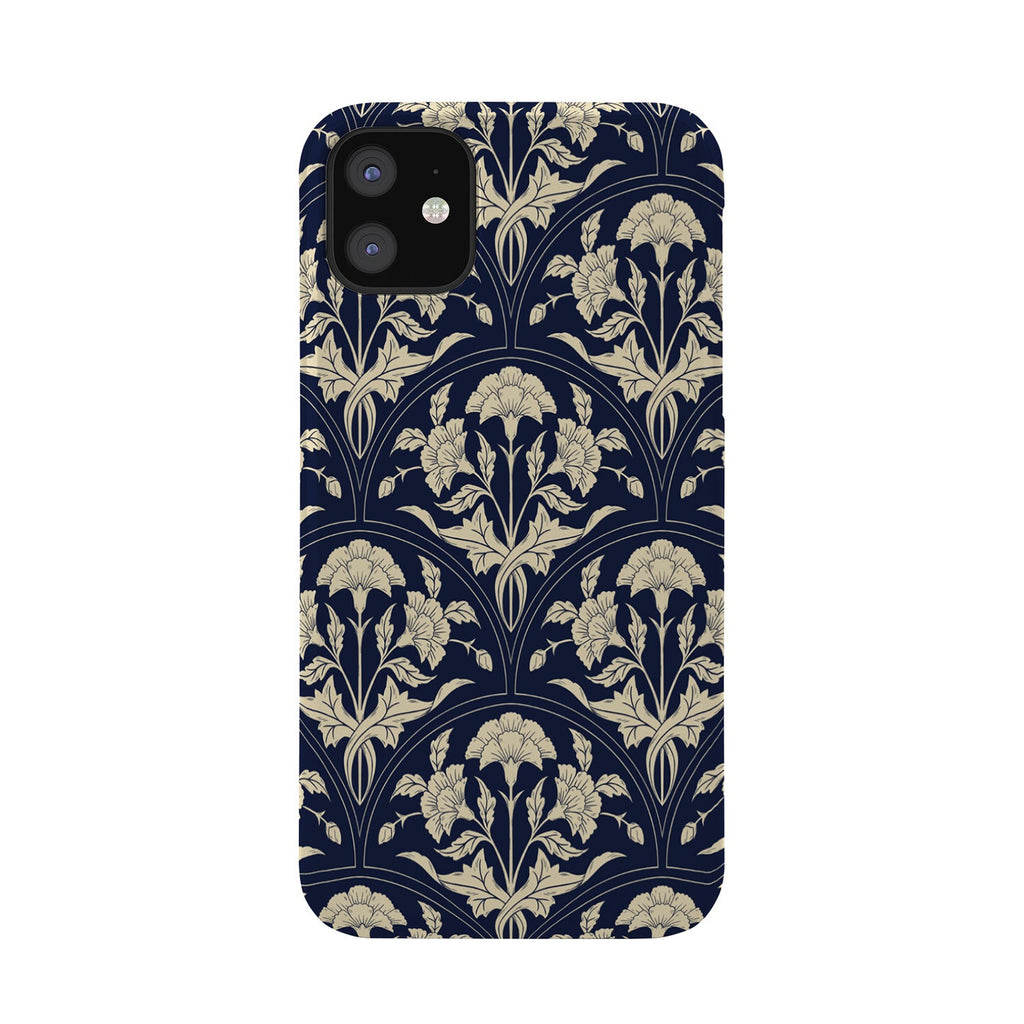 Avenie Victorian Botanical Cornflower Phone Case