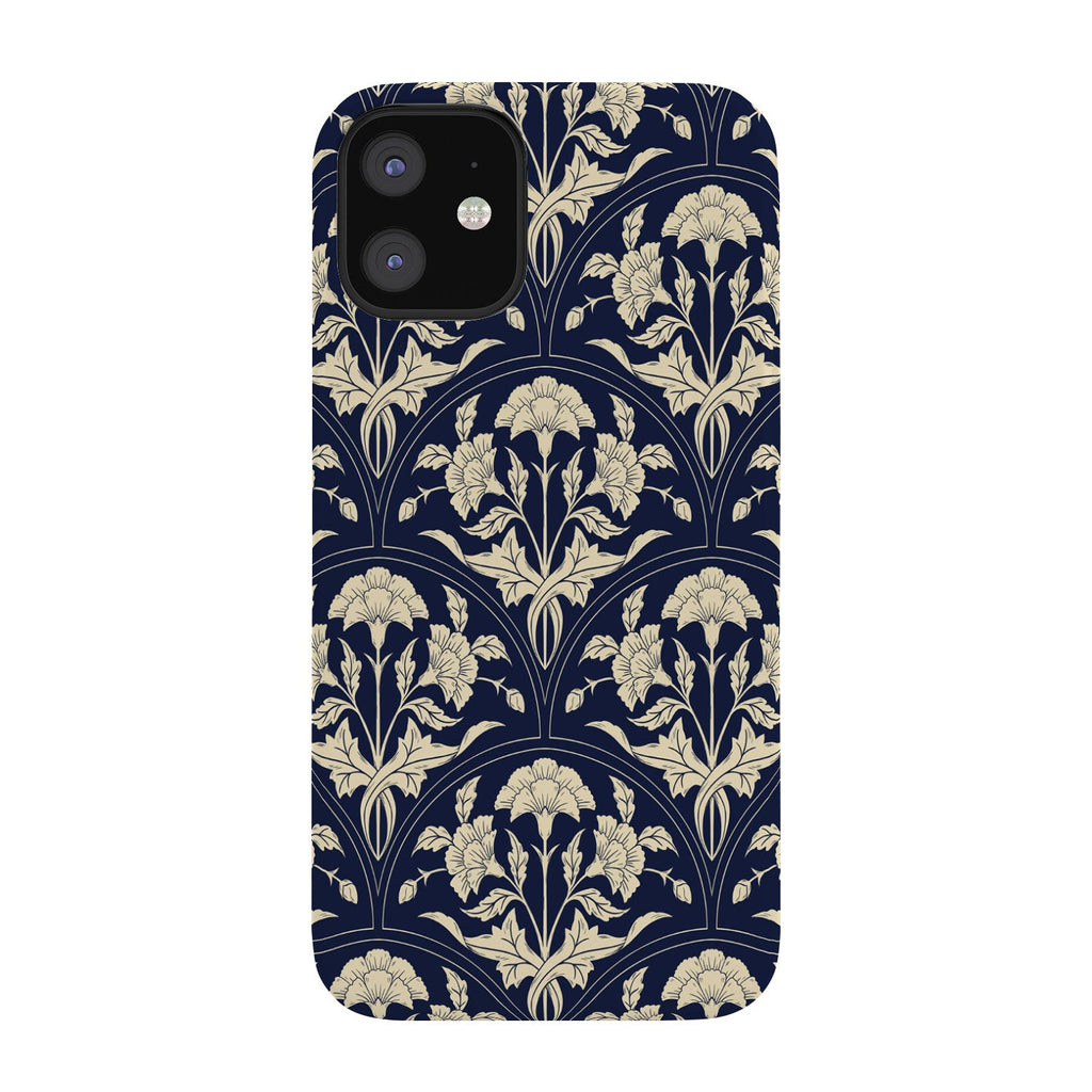 Avenie Victorian Botanical Cornflower Phone Case
