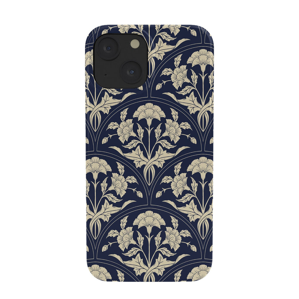 Avenie Victorian Botanical Cornflower Phone Case