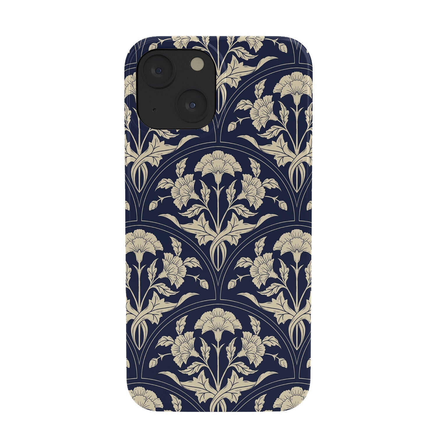 Avenie Victorian Botanical Cornflower Phone Case