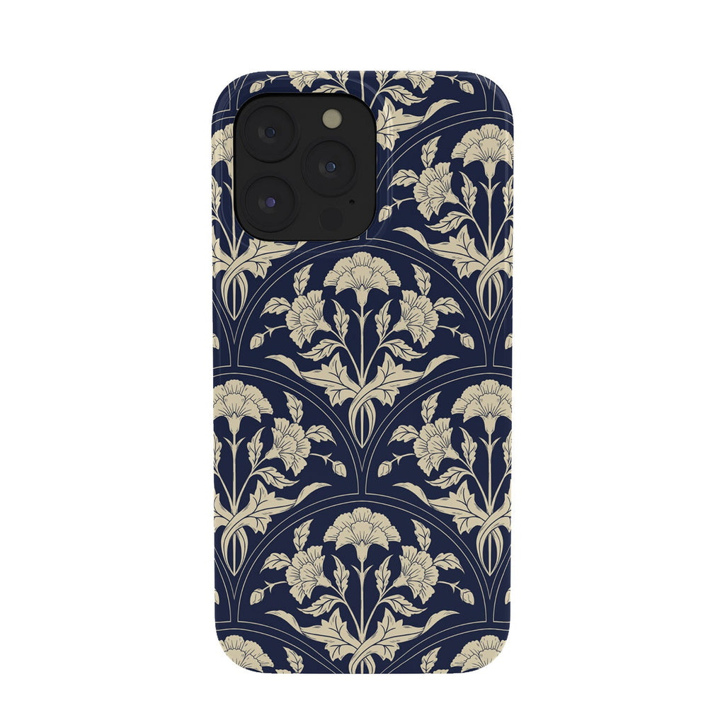 Avenie Victorian Botanical Cornflower Phone Case