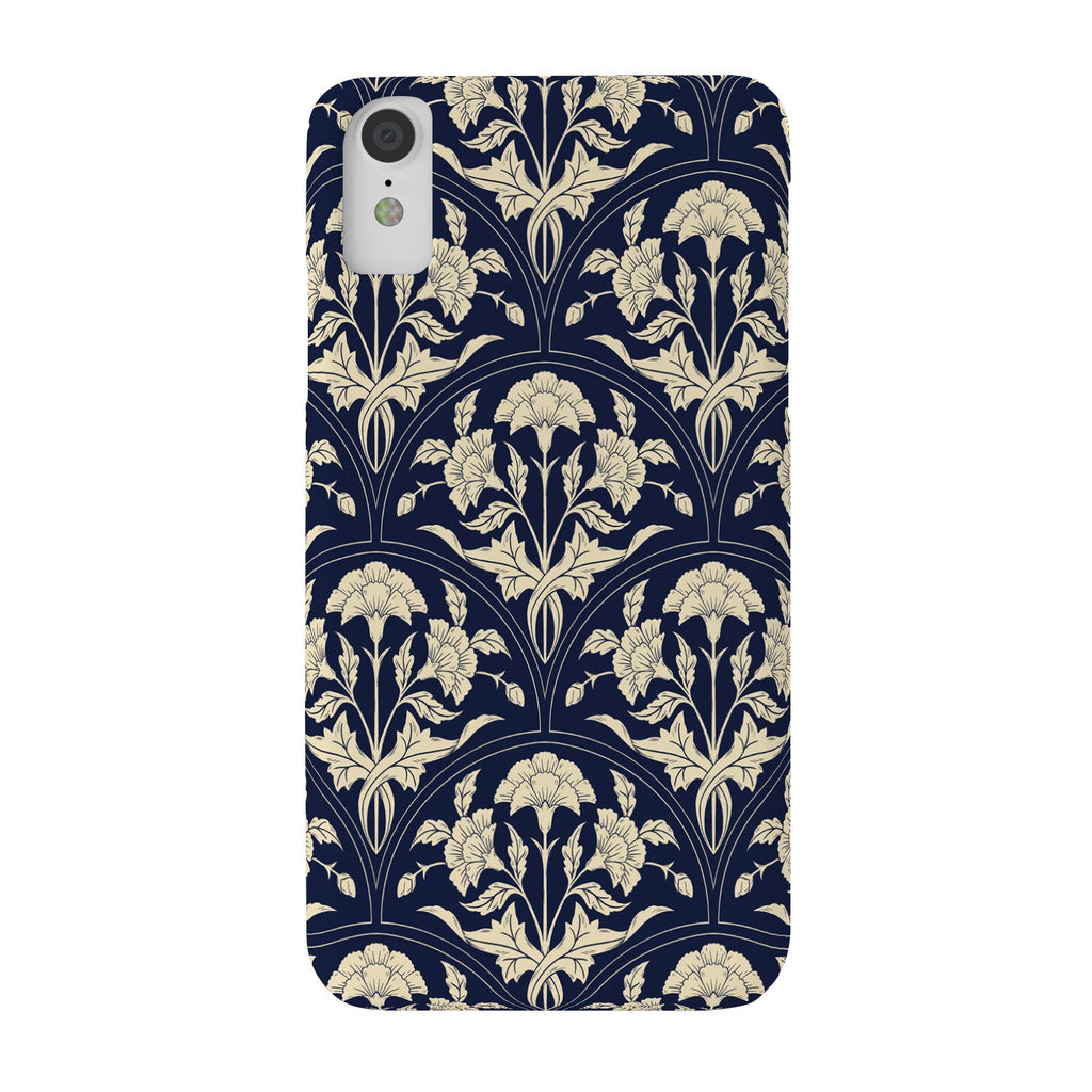 Avenie Victorian Botanical Cornflower Phone Case