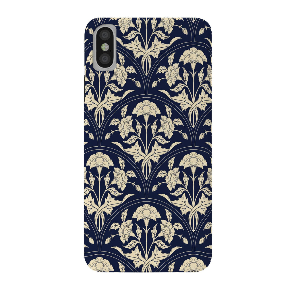 Avenie Victorian Botanical Cornflower Phone Case