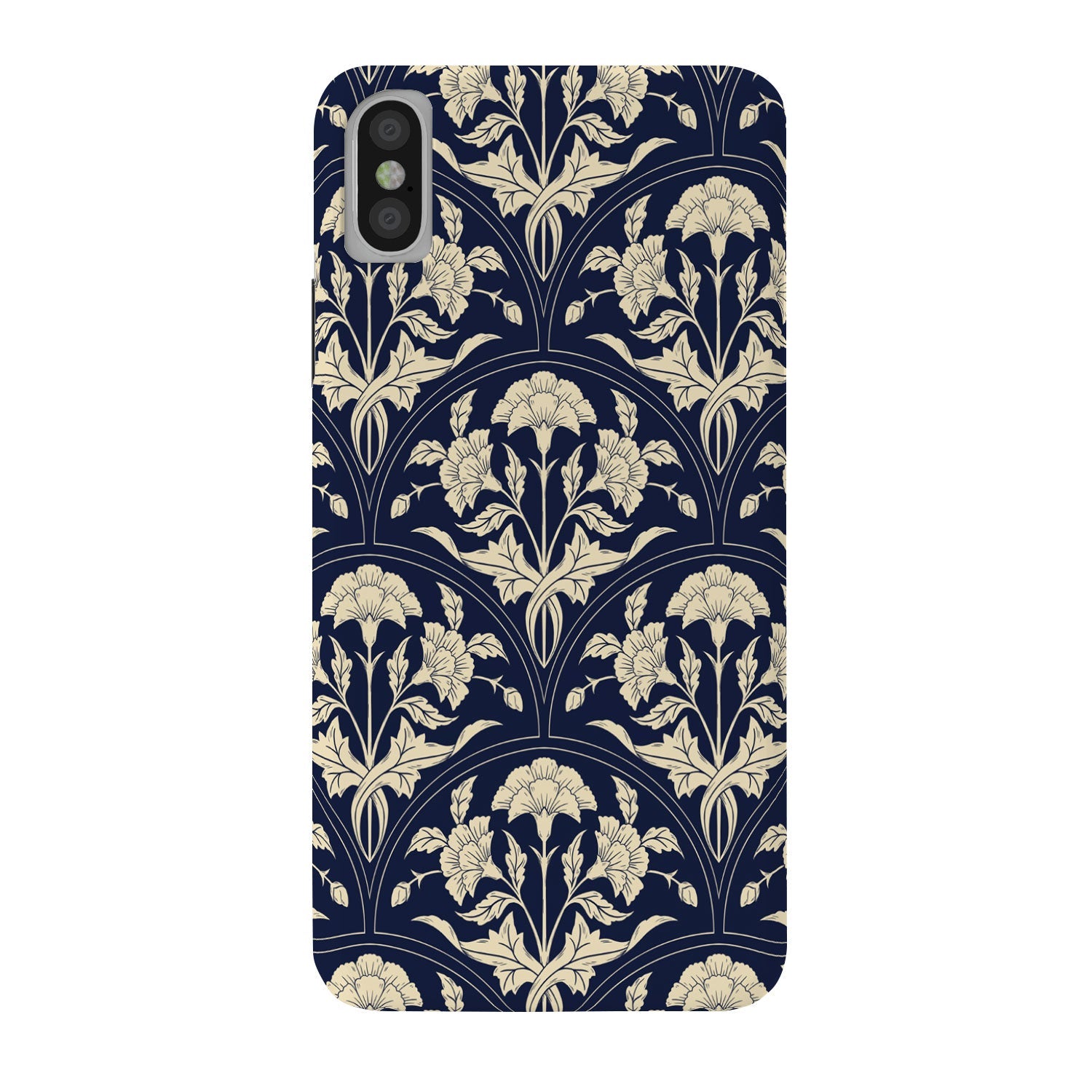 Avenie Victorian Botanical Cornflower Phone Case