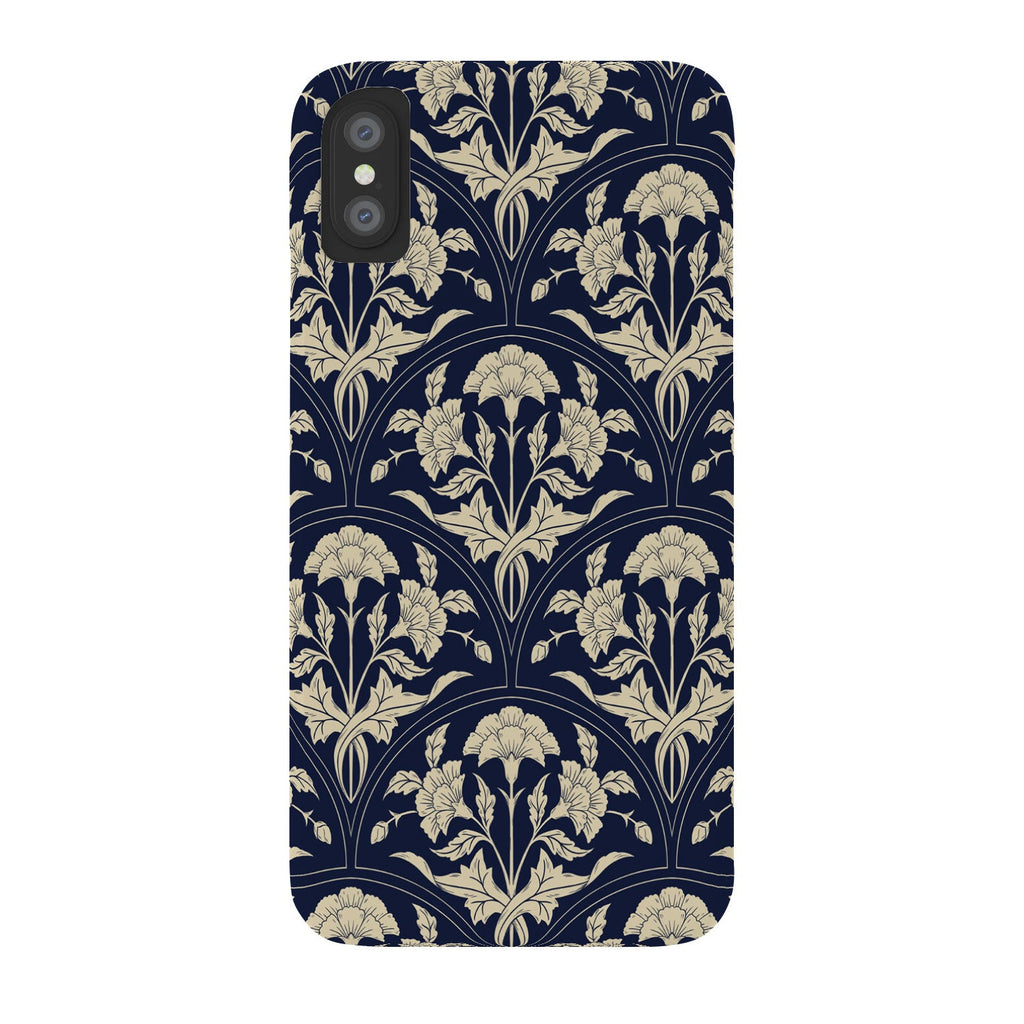 Avenie Victorian Botanical Cornflower Phone Case