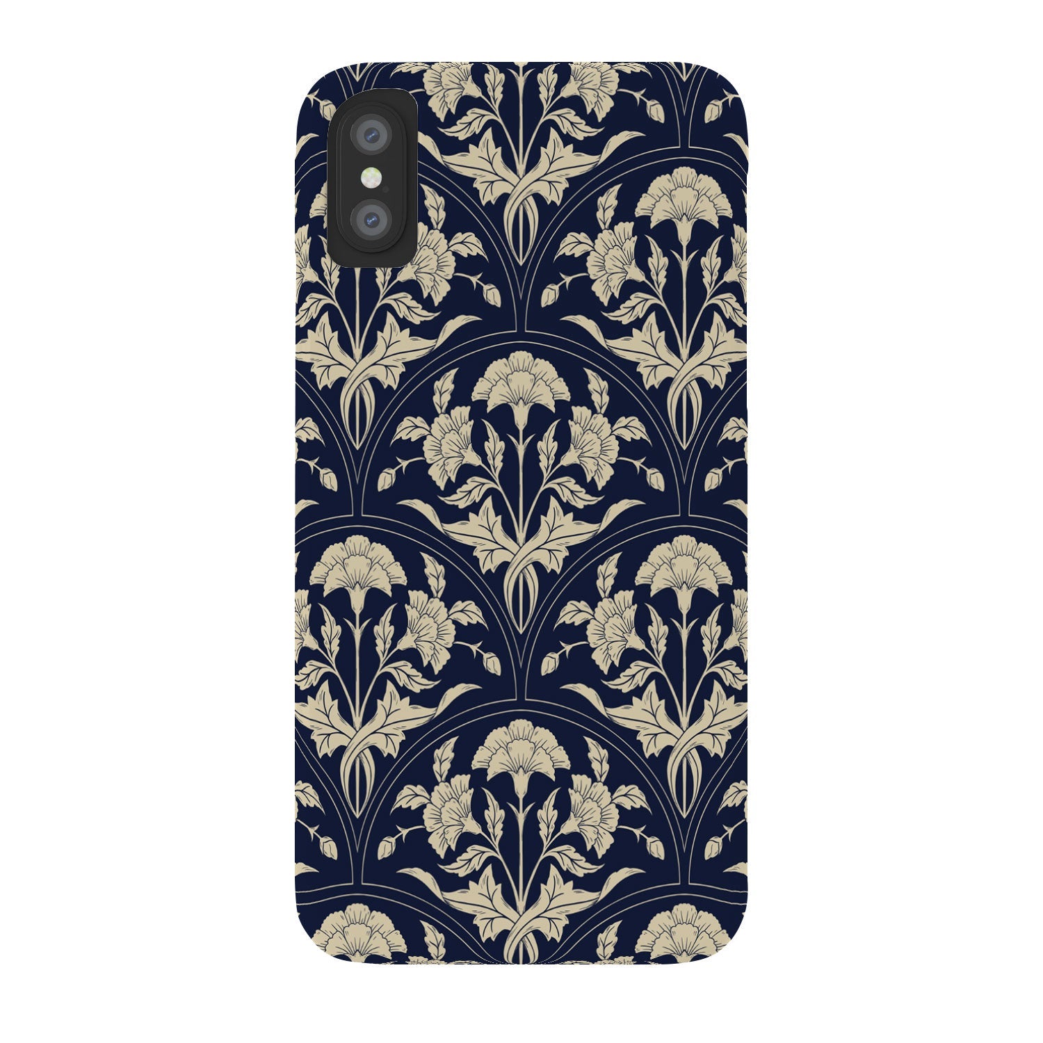 Avenie Victorian Botanical Cornflower Phone Case