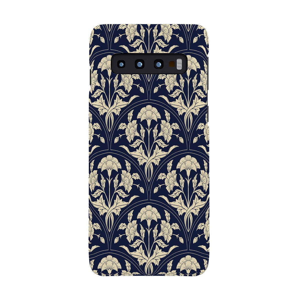 Avenie Victorian Botanical Cornflower Phone Case