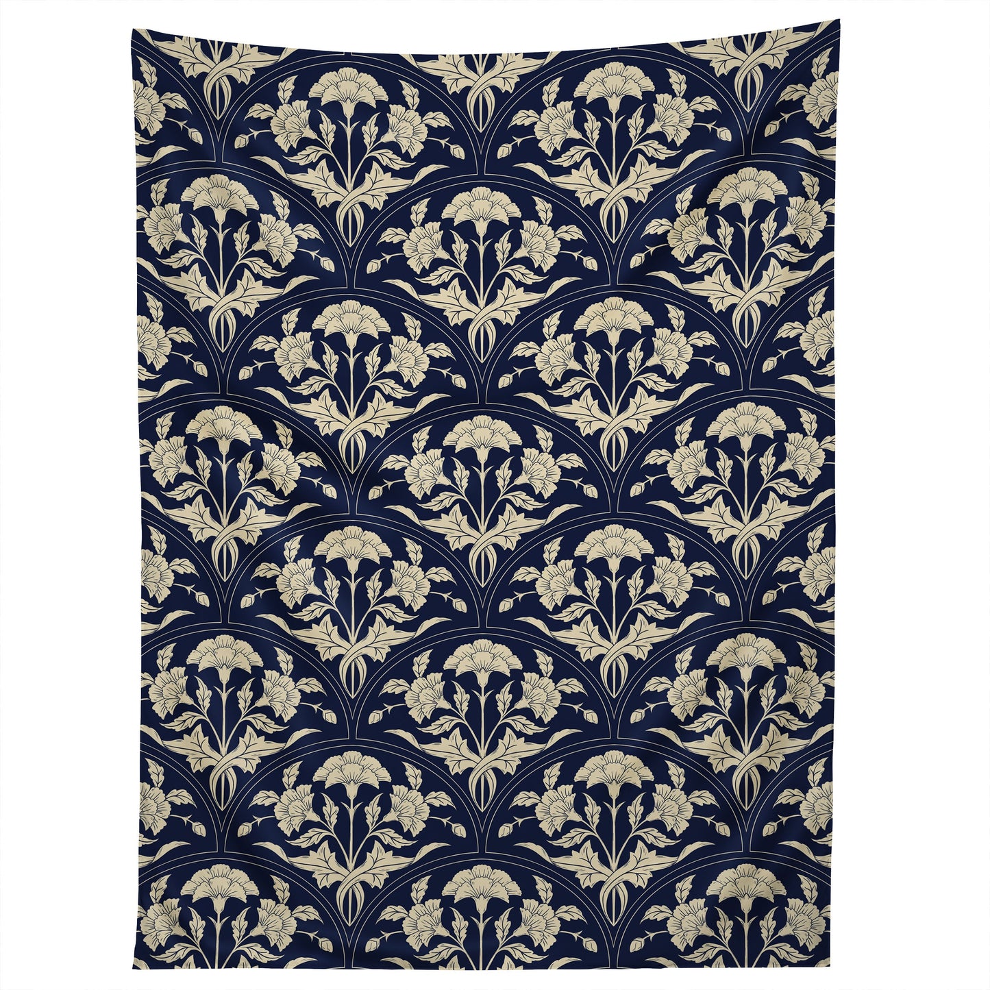 Avenie Victorian Botanical Cornflower Tapestry