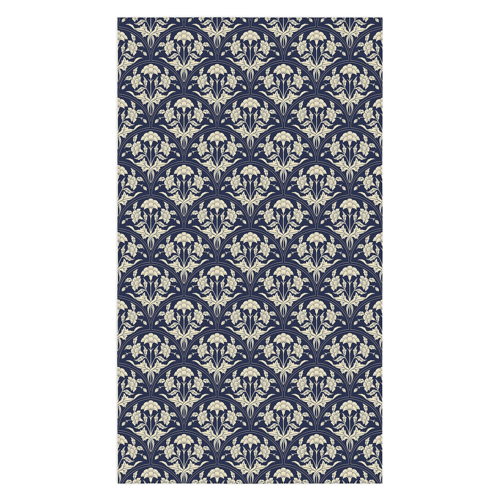 Avenie Victorian Botanical Cornflower Tablecloth