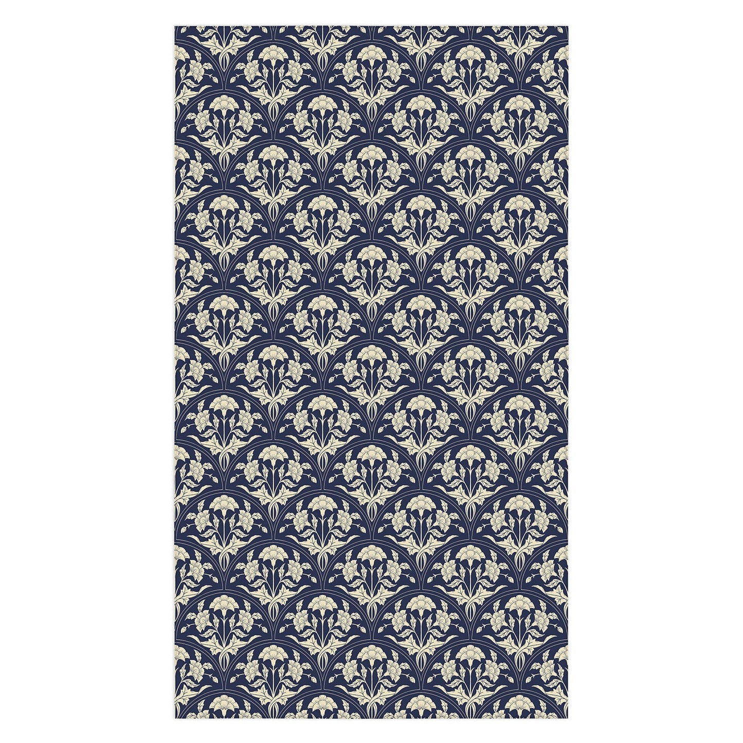 Avenie Victorian Botanical Cornflower Tablecloth