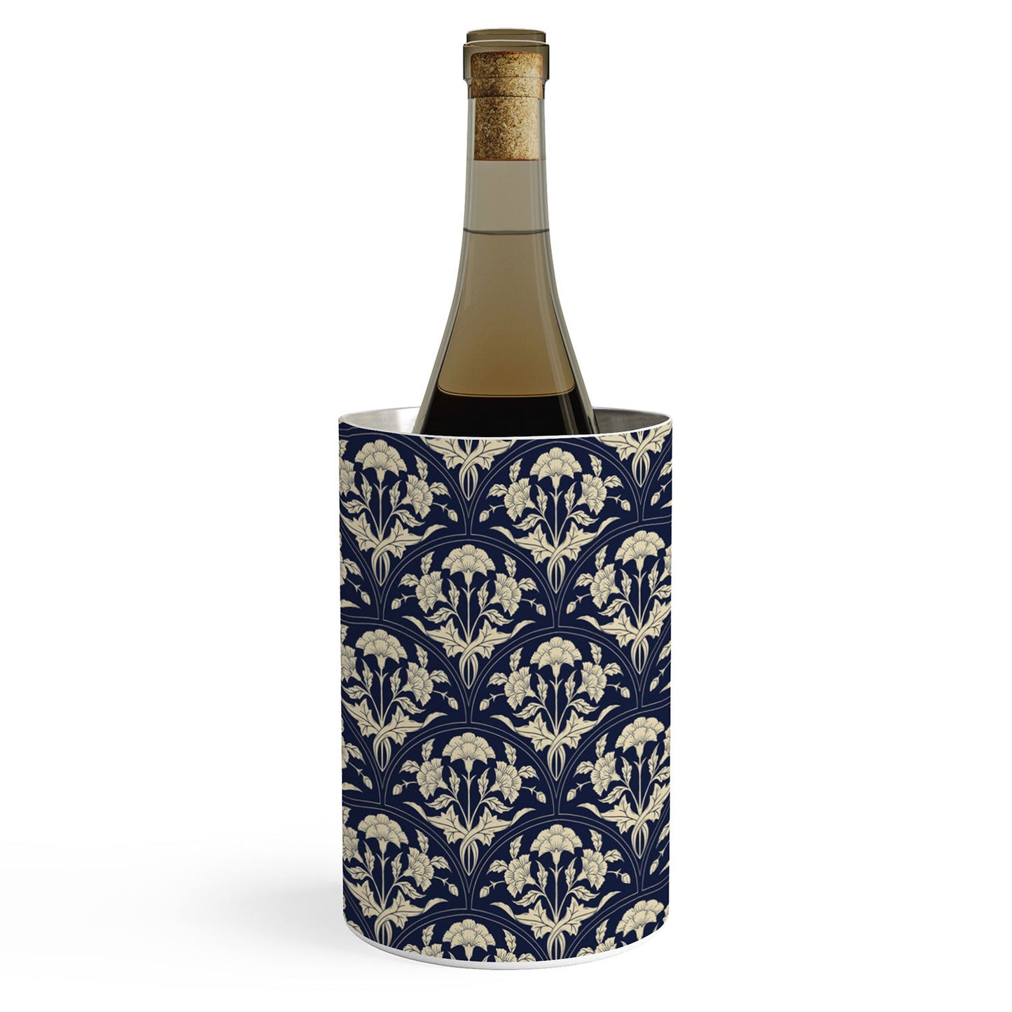 Avenie Victorian Botanical Cornflower Wine Chiller