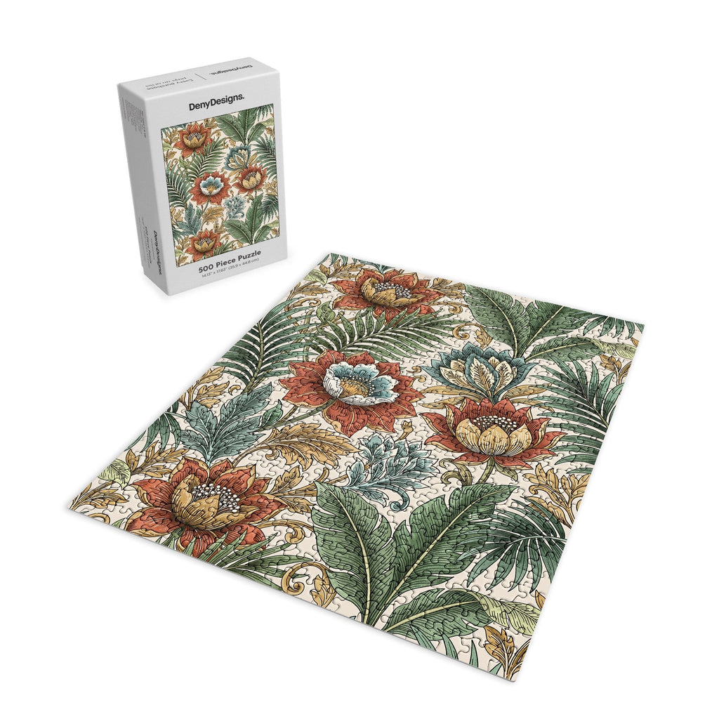 Marta Barragan Camarasa Retro Jungle Garden Puzzle