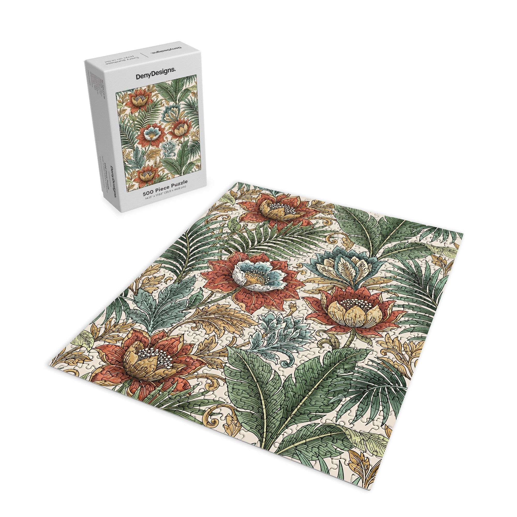 Marta Barragan Camarasa Retro Jungle Garden Puzzle