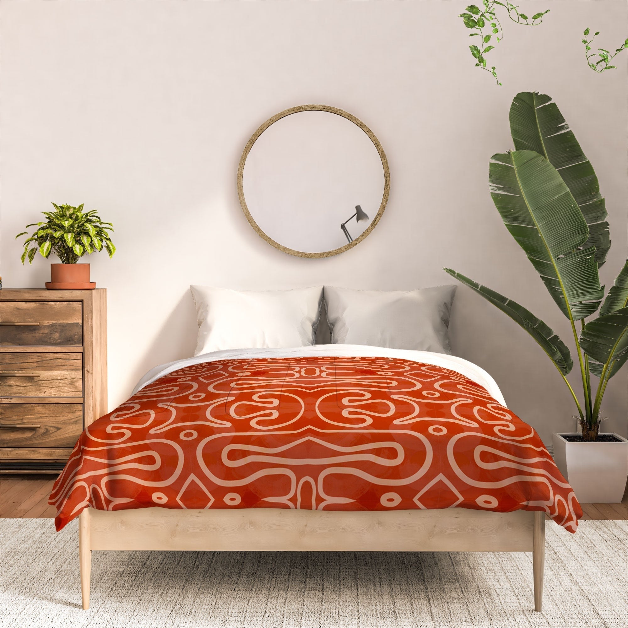 Mirimo Venexiana Burnt Orange Comforter