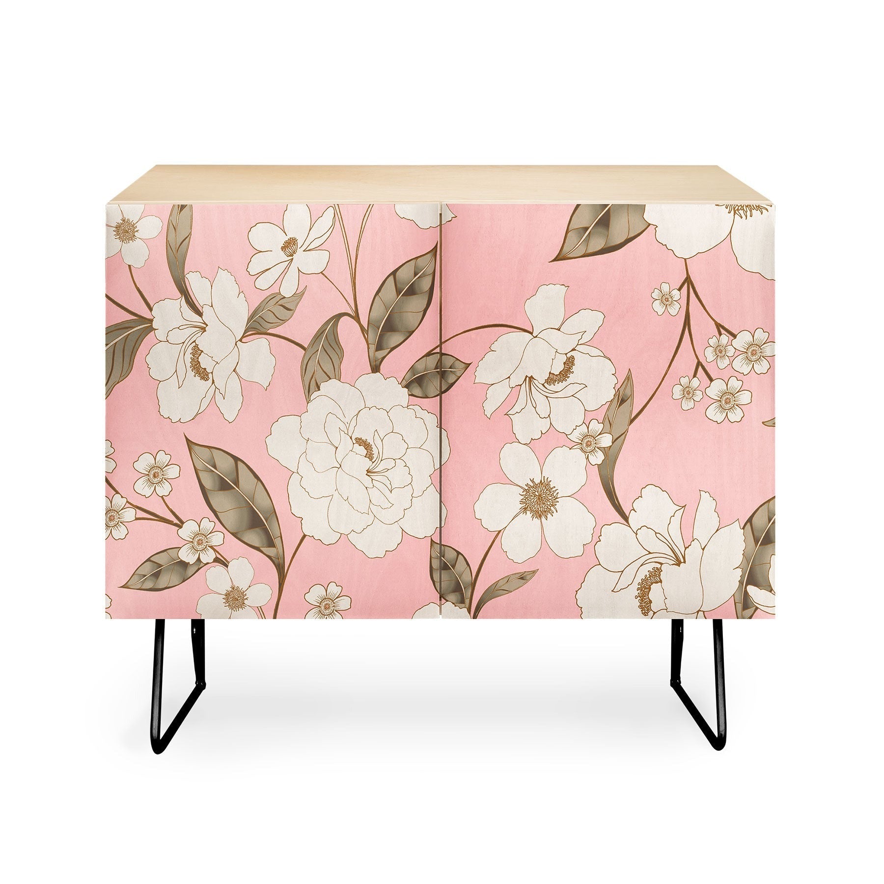 Gabriela Fuente Roberta in Pink Credenza