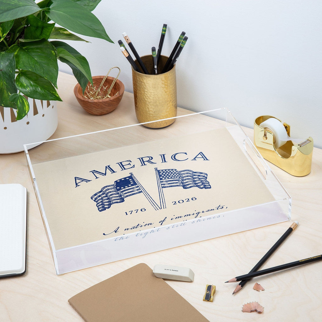 DENY Designs America250 Acrylic Tray