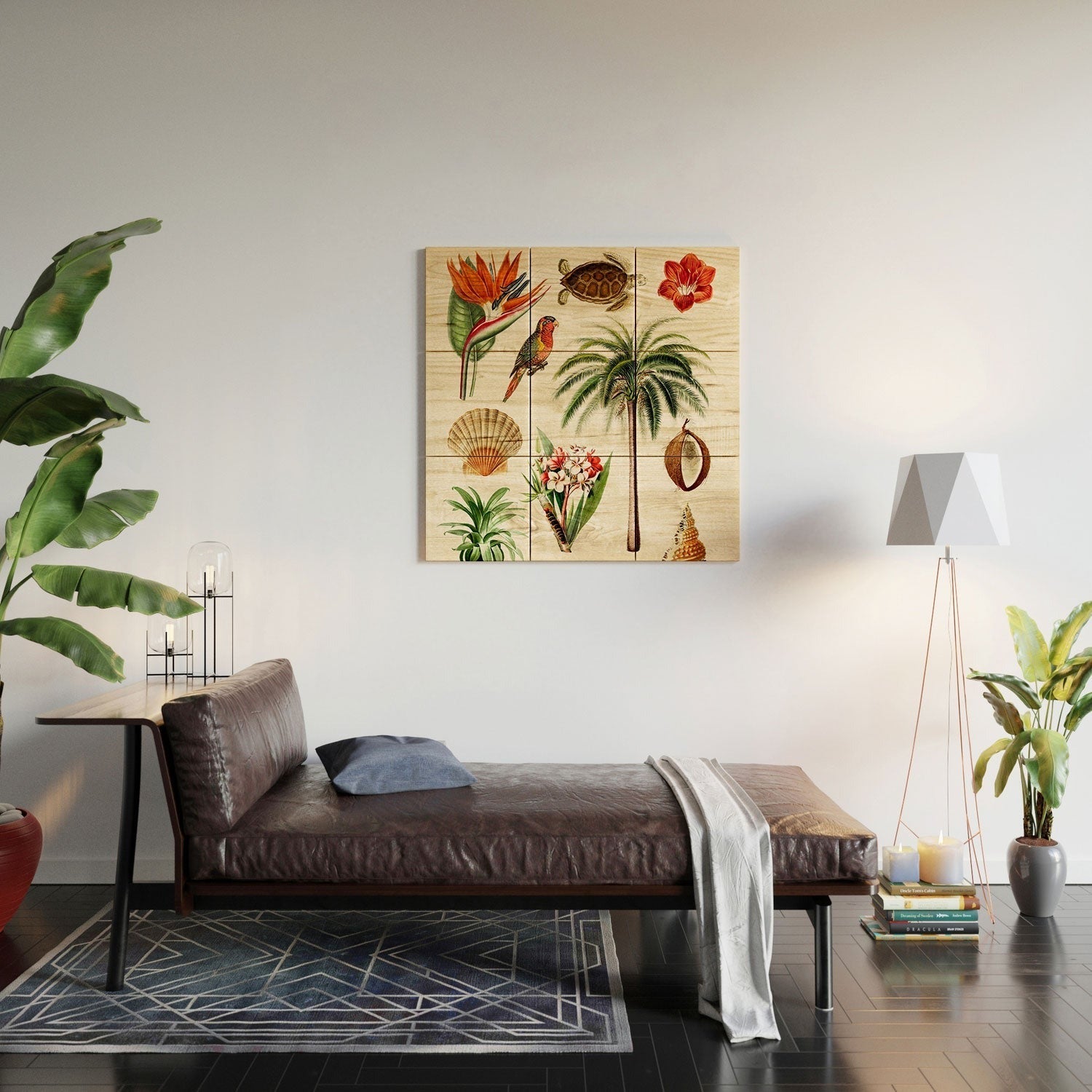 Gal Design Hawaii Collection Wood Wall Mural