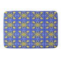 Design by Spark Dolce Vita Lemon Tile Memory Foam Bath Mat