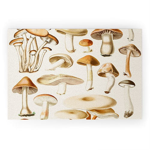 Gal Design Mushrooms Collection Welcome Mat