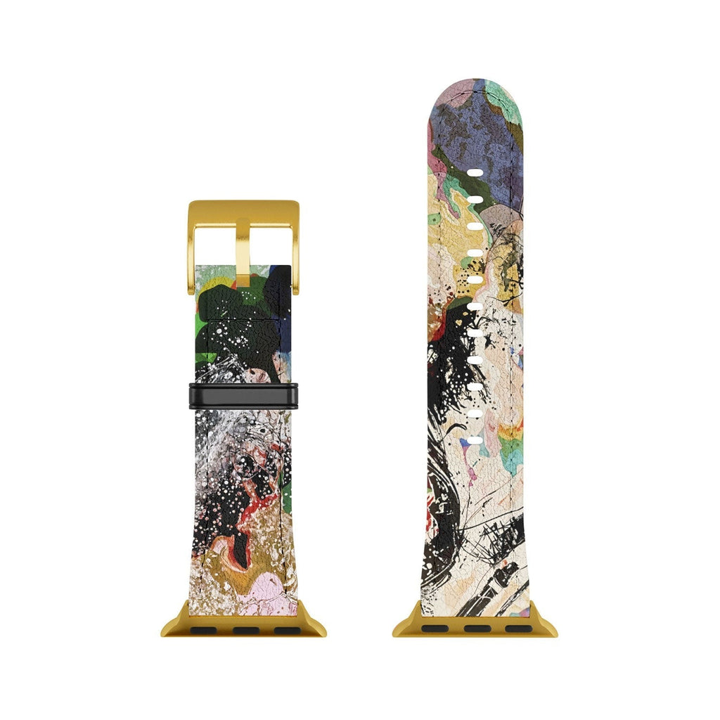 83 Oranges Echoes Beneath the Surface Apple Watch Band