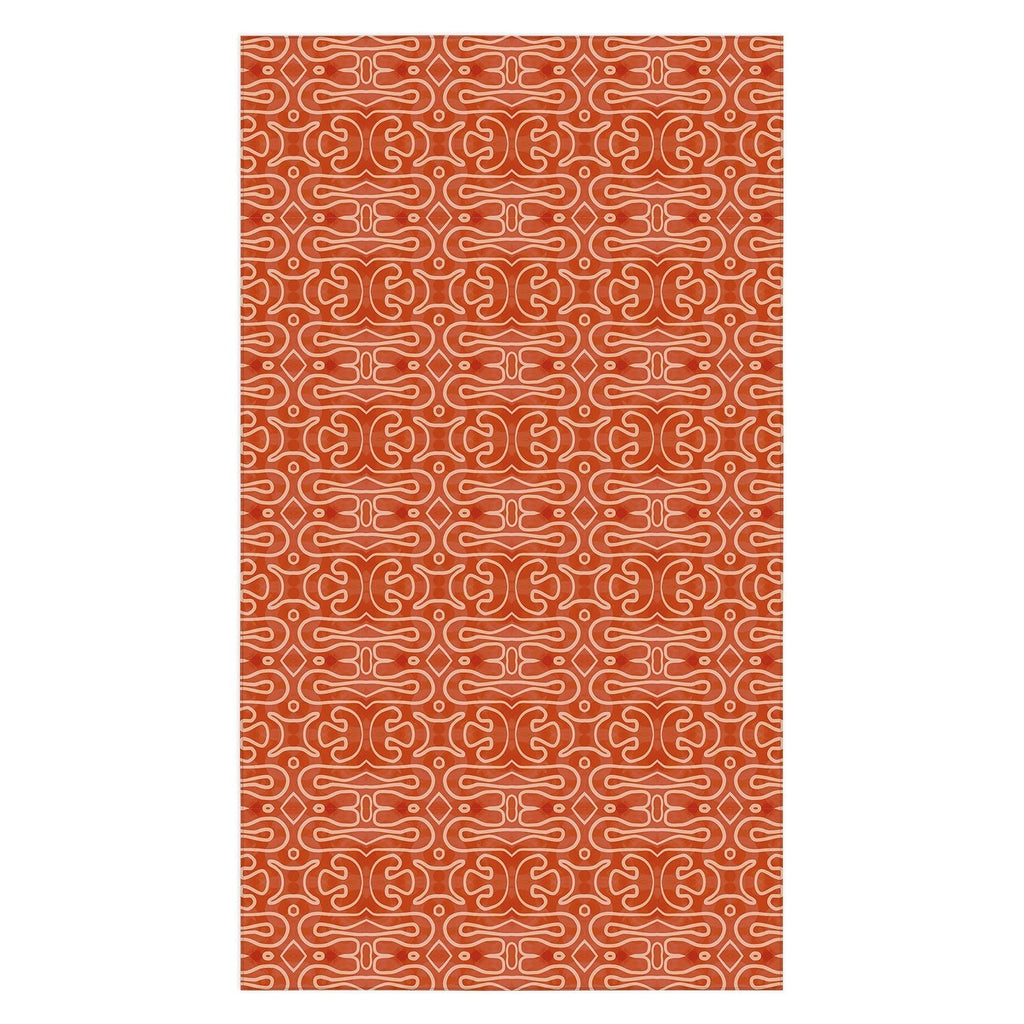 Mirimo Venexiana Burnt Orange Tablecloth