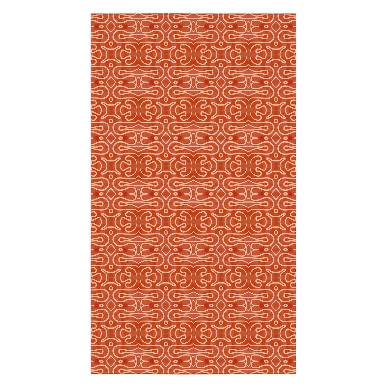 Mirimo Venexiana Burnt Orange Tablecloth
