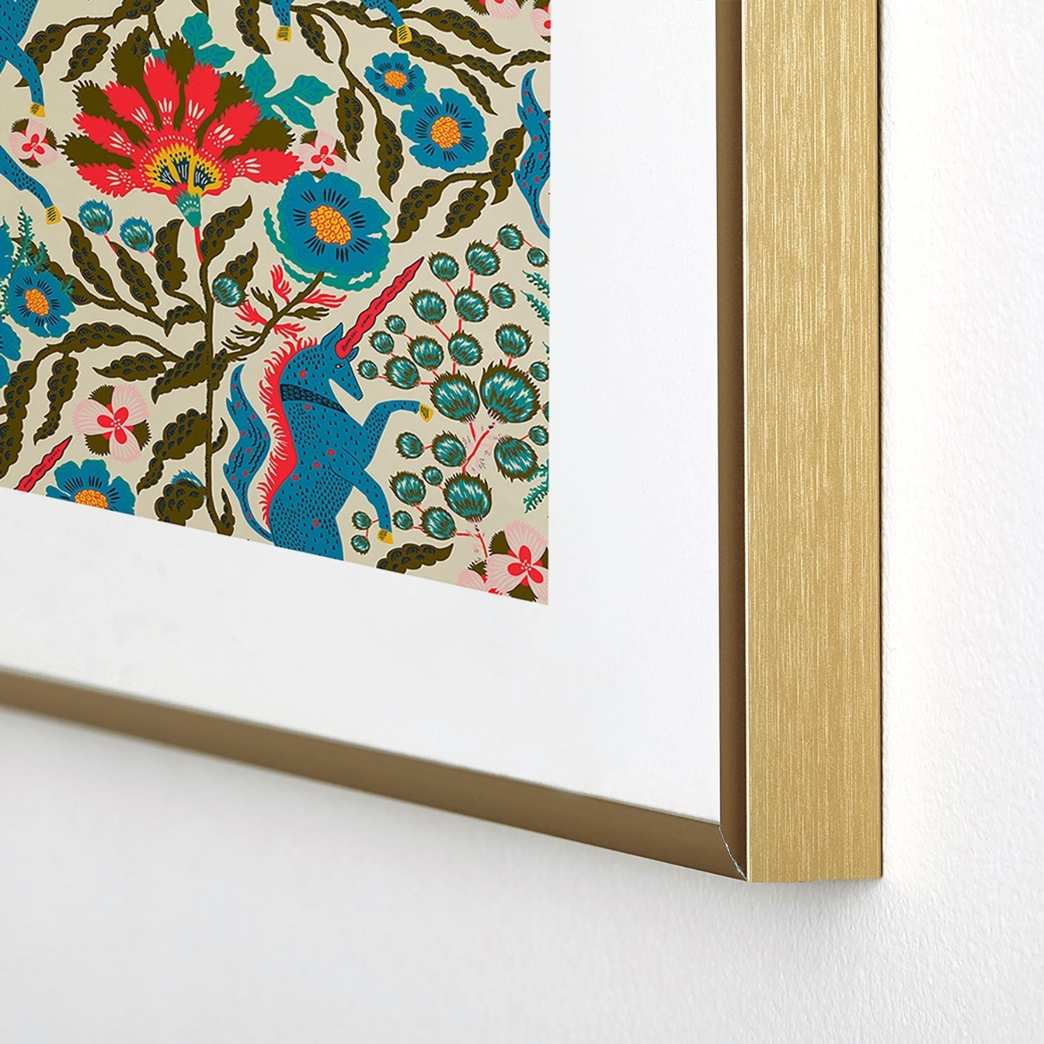 Holli Zollinger JOONIE LUNA UNI Metal Framed Art Print
