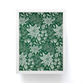 Pimlada Phuapradit Christmas Poinsettia Framed Mini Art Print