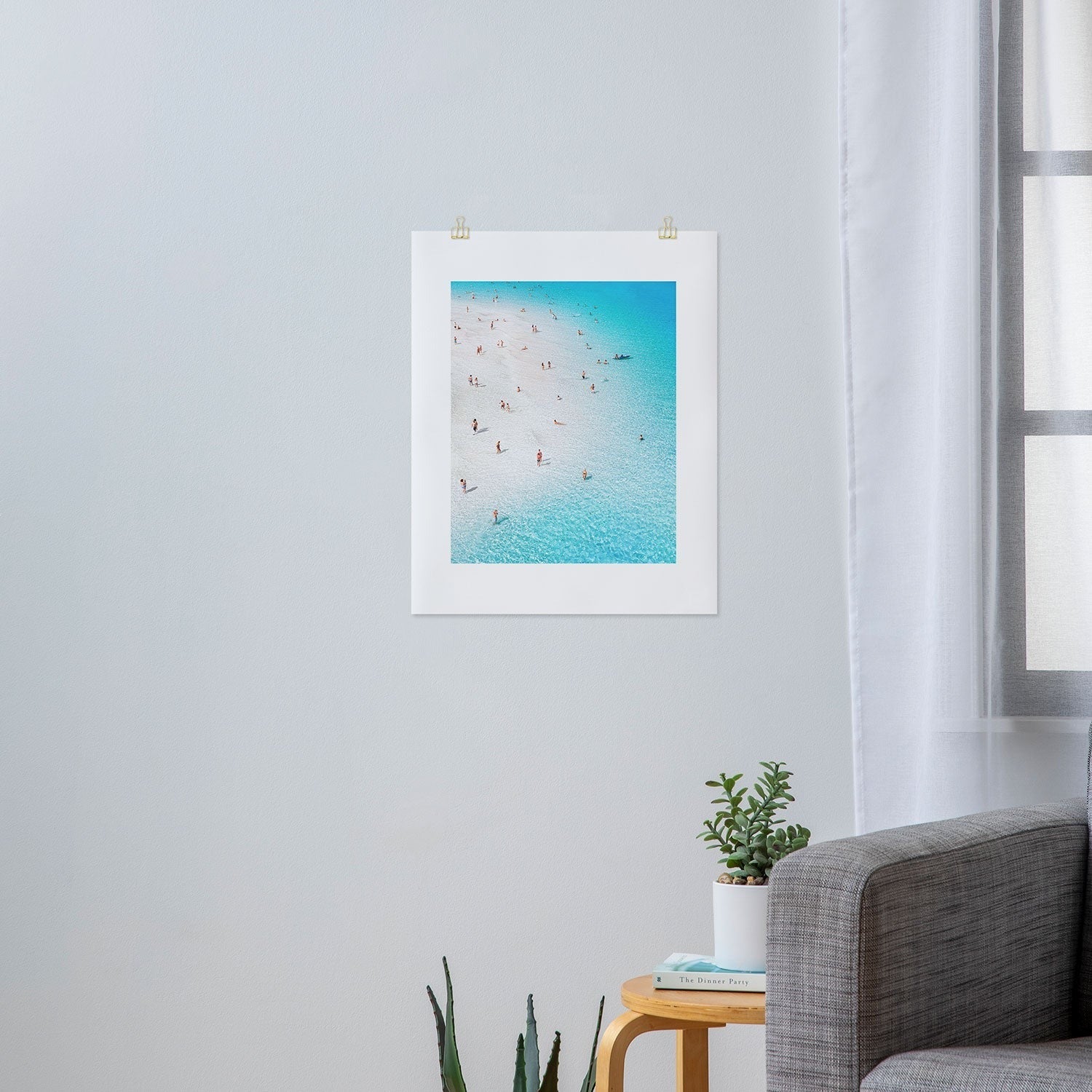 Gal Design Beach Daydream Art Print