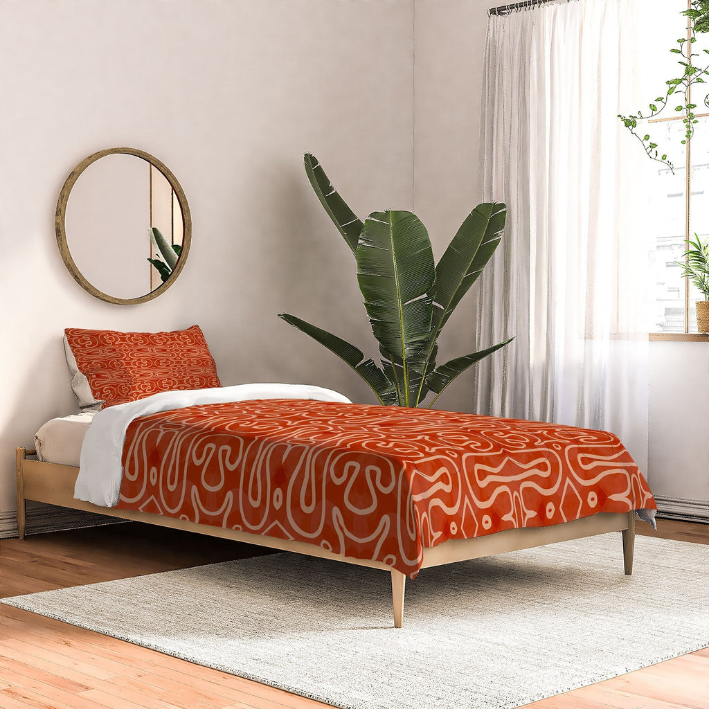 Mirimo Venexiana Burnt Orange Comforter